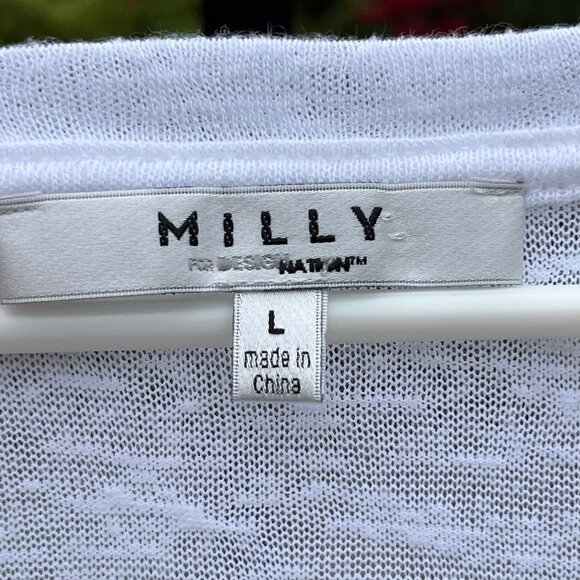 MILLY for Design Nation Limone de Capri Sequin Lemon T Shirt Size L - Picture 4 of 8